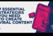 Buzzworthy Breakthroughs: Strategies for Viral Content Creation