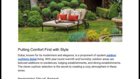 Garden Grandeur: Chic Accents για τον εξωτερικό σας χώρο