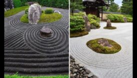 Zen Stones και Karesansui Waves: Japanese Garden Magic