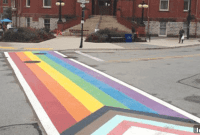 Stratford Realtors Erase Hate, Restore Rainbow Crosswalk