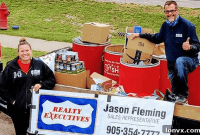 Jason and Aneta Fleming Power Niagara Falls Charity with $5,000