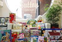 Sutton Group Realty’s Window Overflowing with Gifts for Children’s Smiles