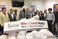 Sales Rep Baljit Singh Sandhu Joins Surrey’s Realtors Care Blanket Drive