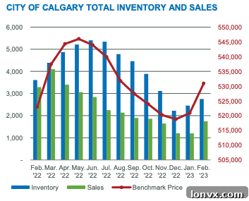 Calgary real estate market showing low inventory and high demand