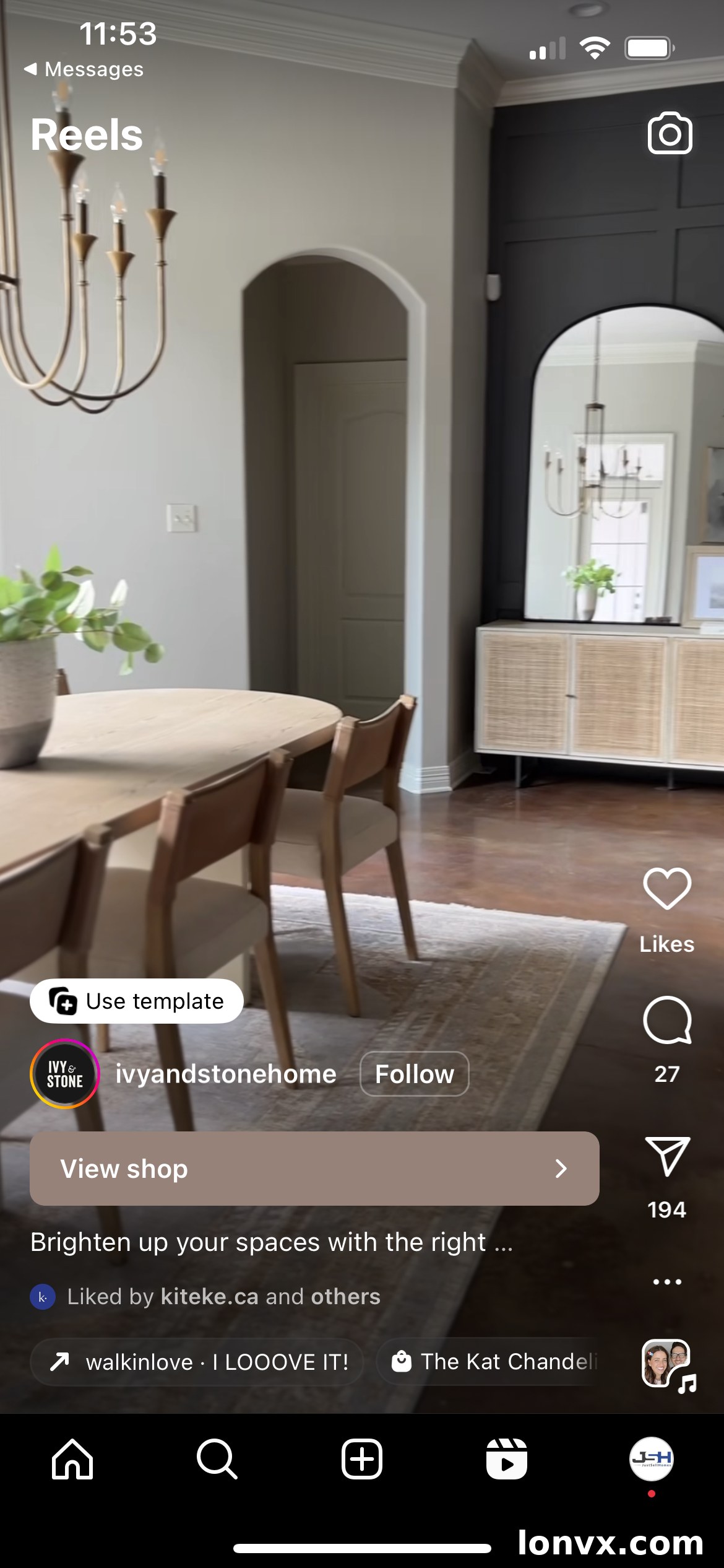 Excited woman reacting to a stunning home, representing the 'I Love It' Instagram Reel trend for real estate