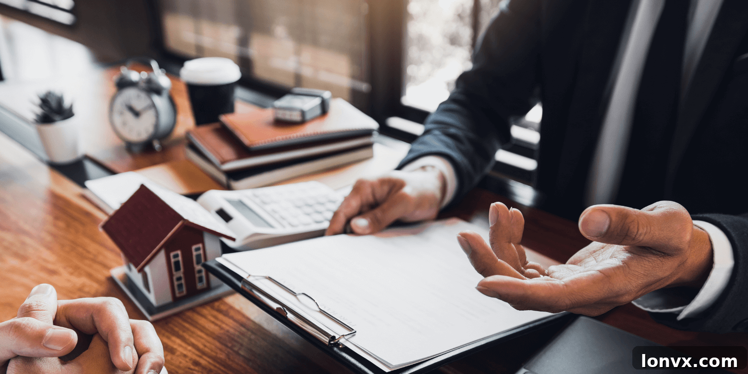Mortgage supervision concept with charts and graphs