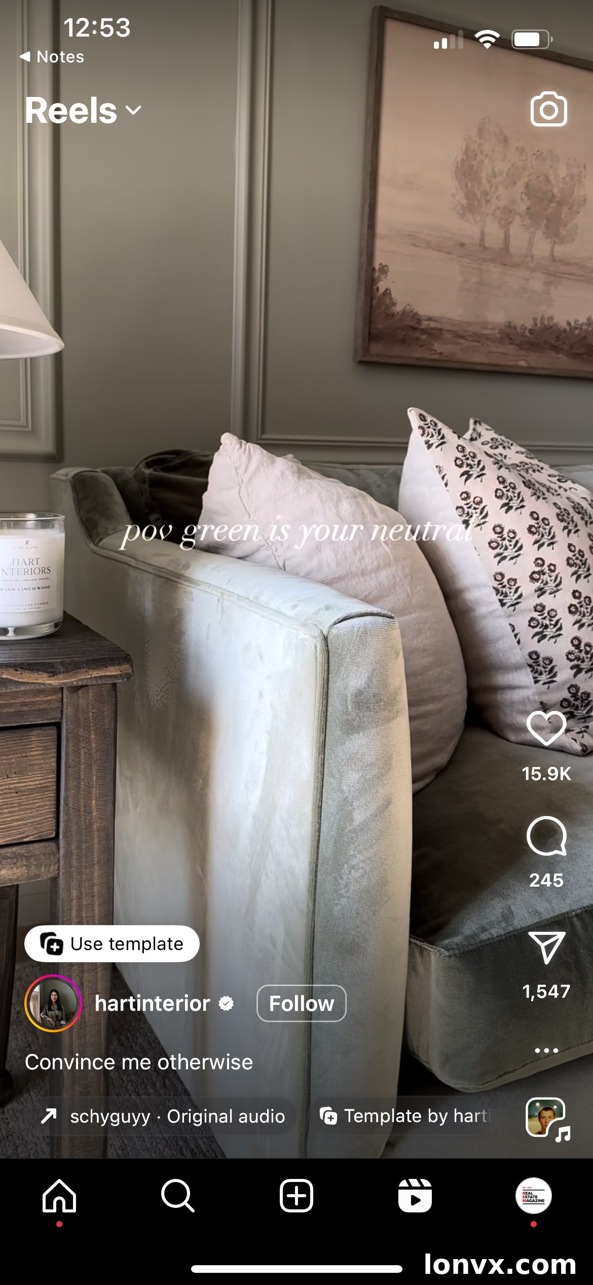 POV this is your... Reel trend example inviting immersive viewing