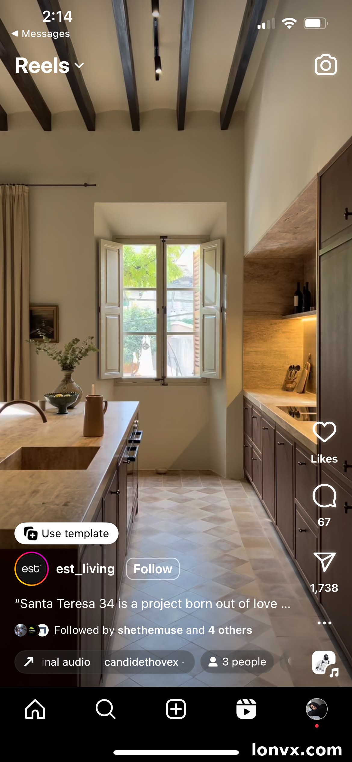 Simple property listing reel template
