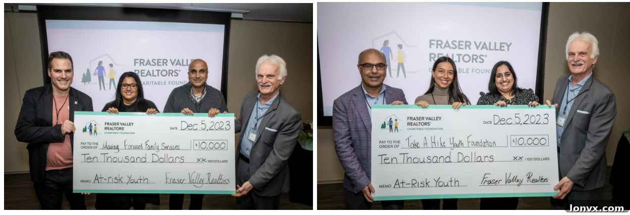 Fraser Valley Realtors Charitable Foundation Grant Recipients