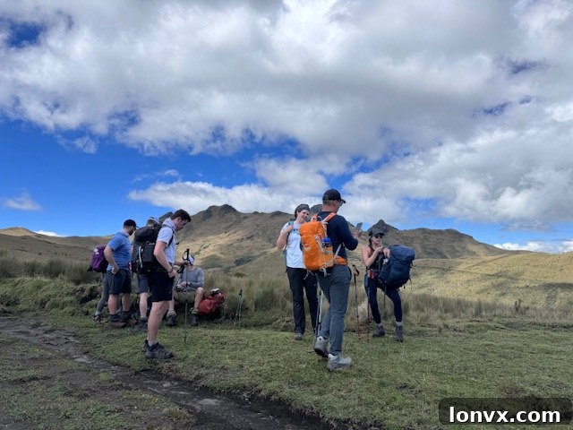 Royal LePage realtors gathered at a high-altitude campsite in Ecuador, celebrating their journey
