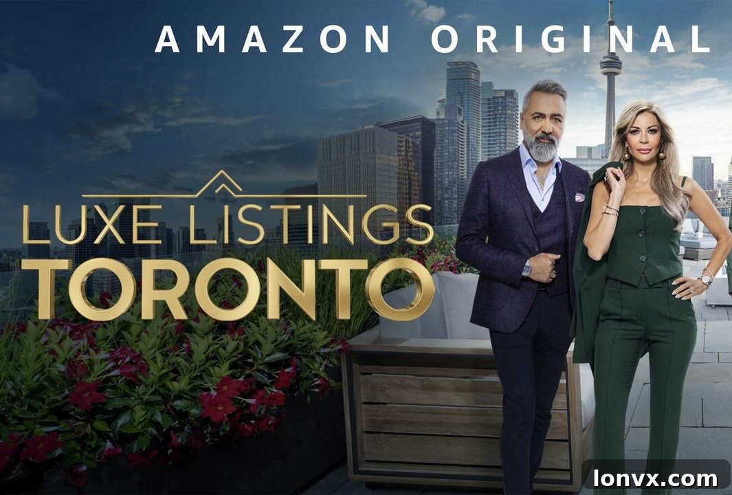 Peter and Paige Torkan on Luxe Listings Toronto, highlighting Toronto's luxury homes