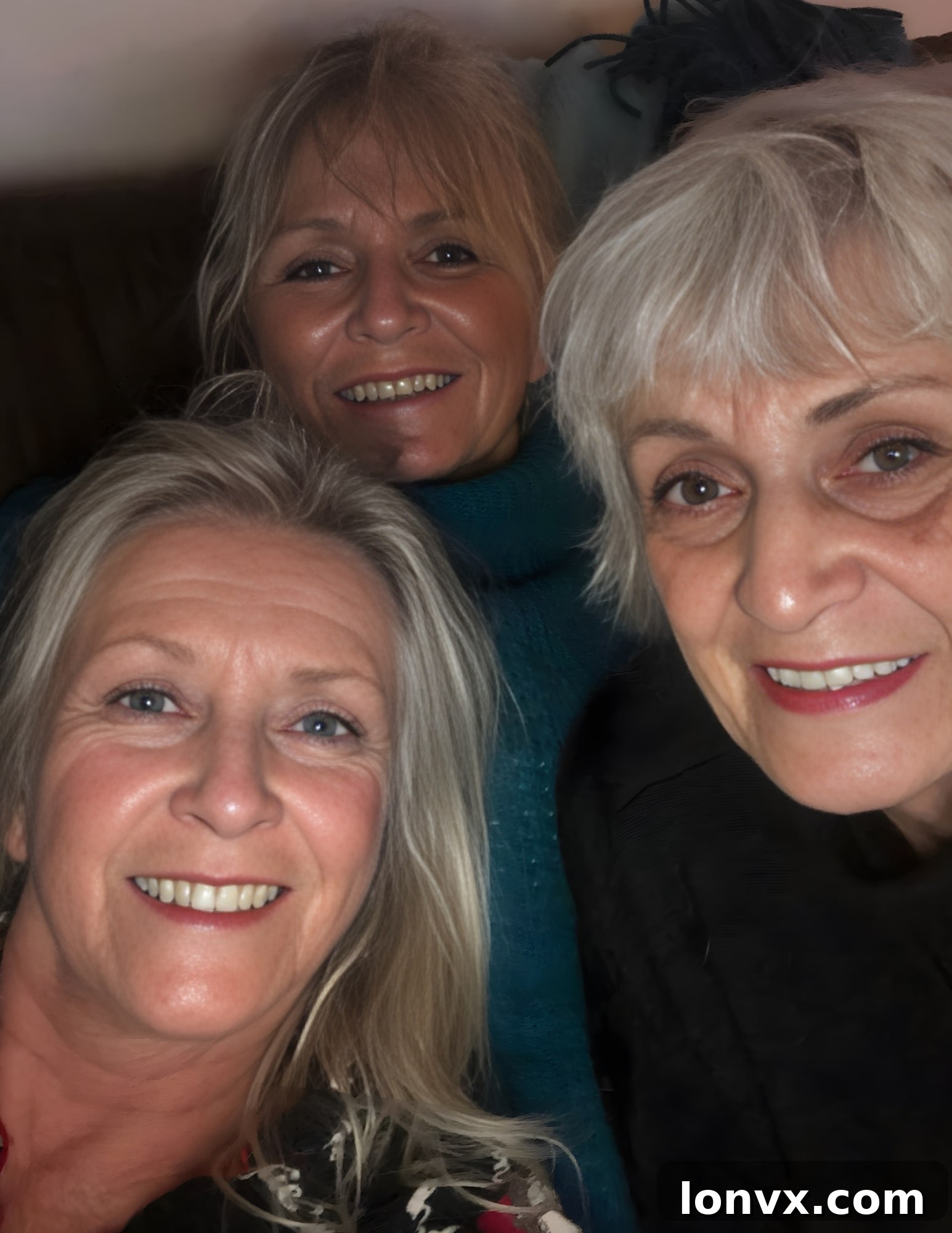Noreen Barwise with her daughters, Michele and Penny.
