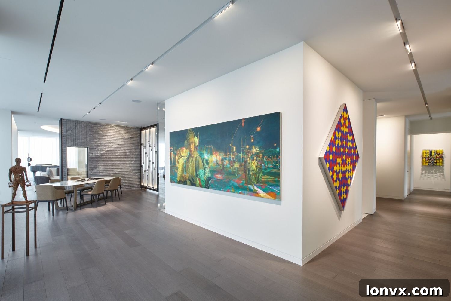 Luxury primary living space at Ritz-Carlton Residences Toronto
