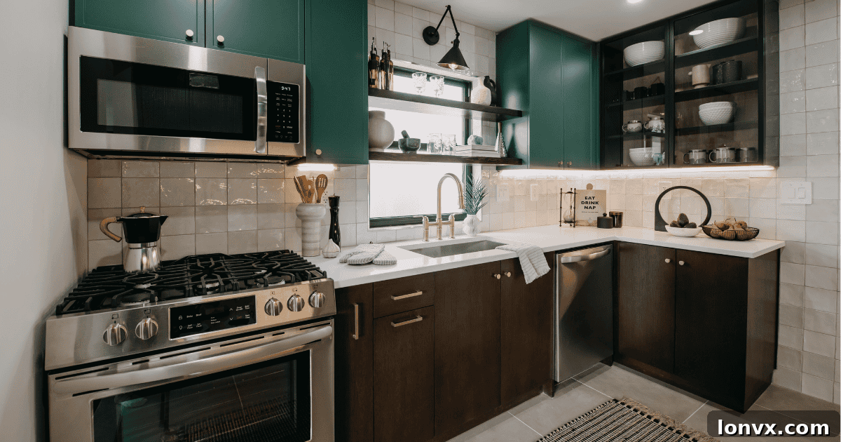 After image of a hoarder house transformed by Border City Living, showcasing modern, bold design and a clean, inviting space.